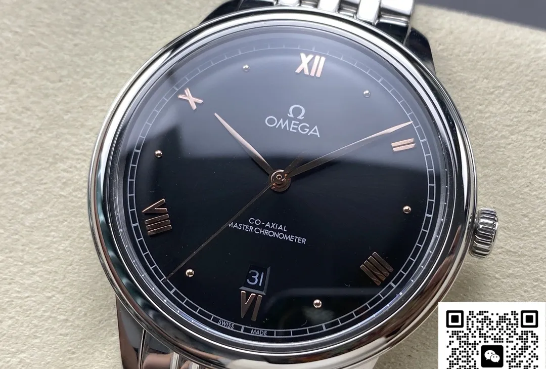 KZ Factory Omega De Ville 434.10.40.20.01.001 1:1 Best Edition Replica Watch